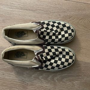 Checkered vans